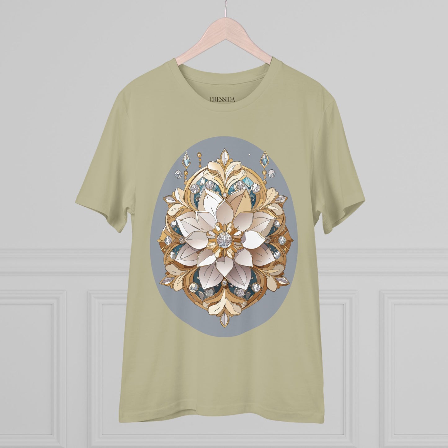 Organic T-shirt with Flower