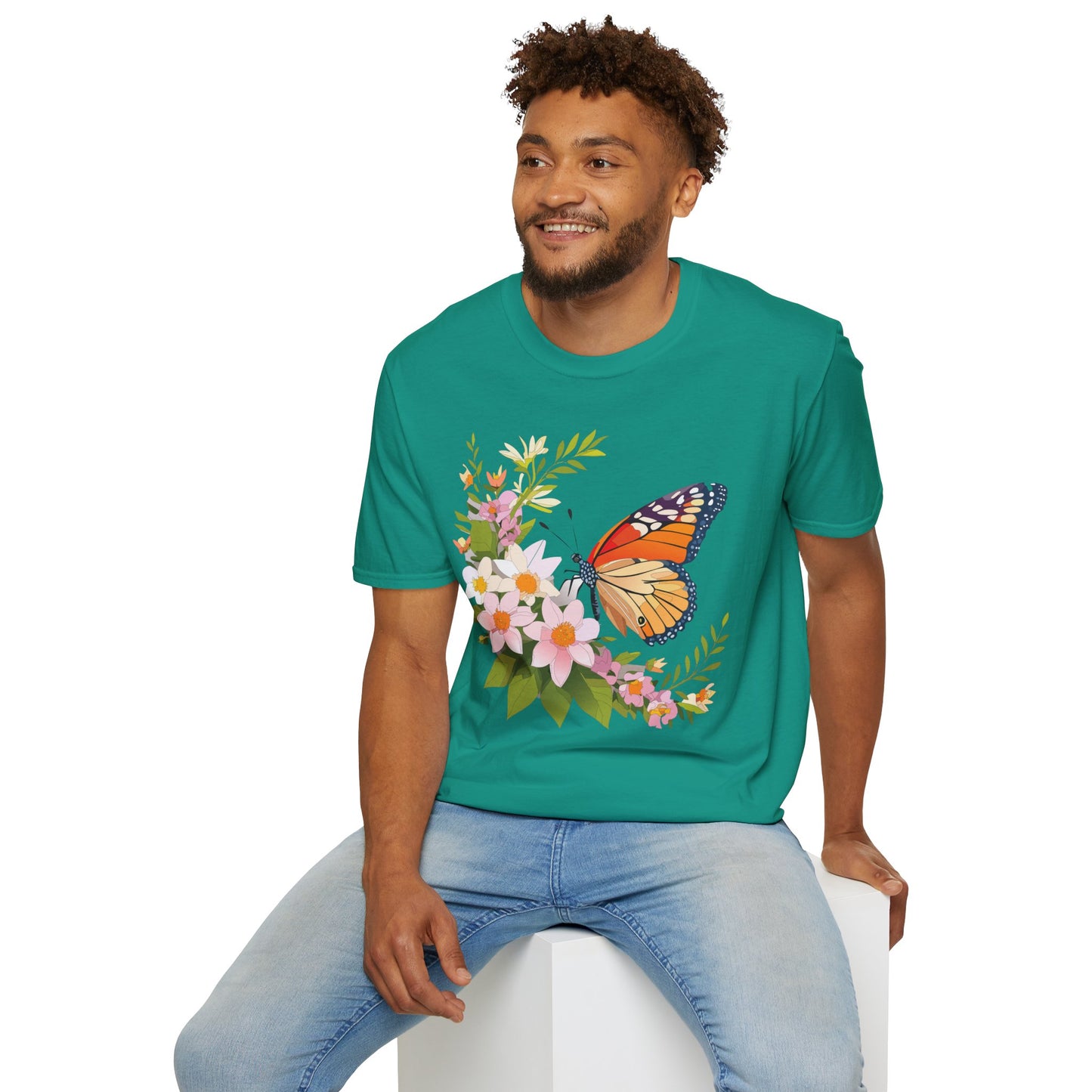 Butterfly Shirt, T Shirt with Butterfly, Monarch Shirt