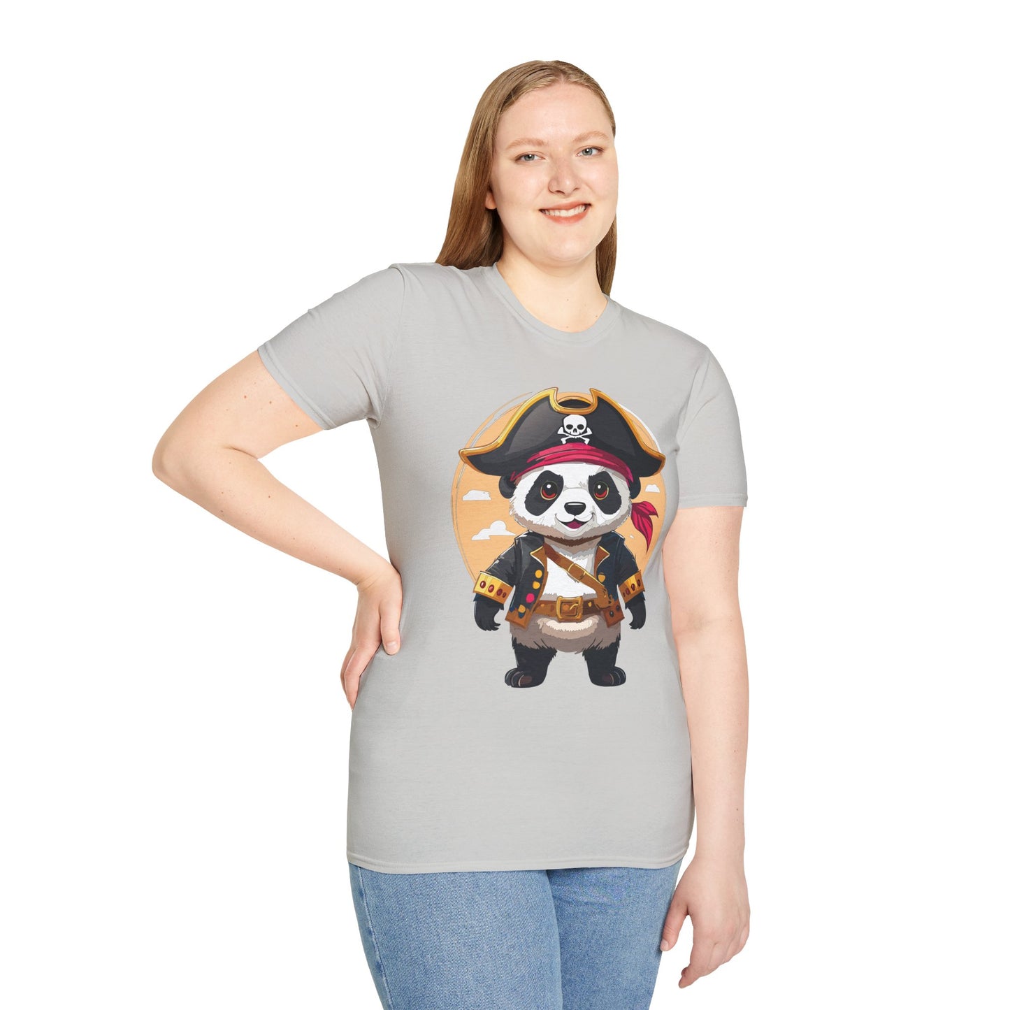 Panda Shirt, T Shirt with Panda, Animal Shirt, Tee Shirt with Animals
