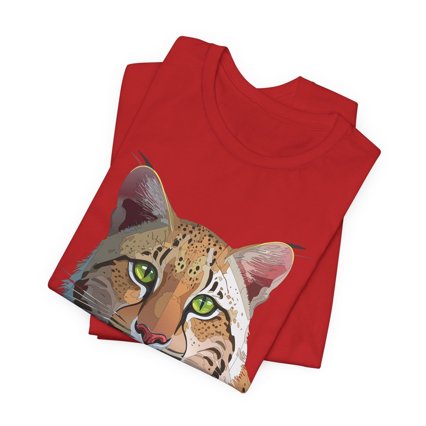 Unisex Animal Shirt, Tee Shirt with Animals, Art Design Tee Shirt, Wild Animals Shirt