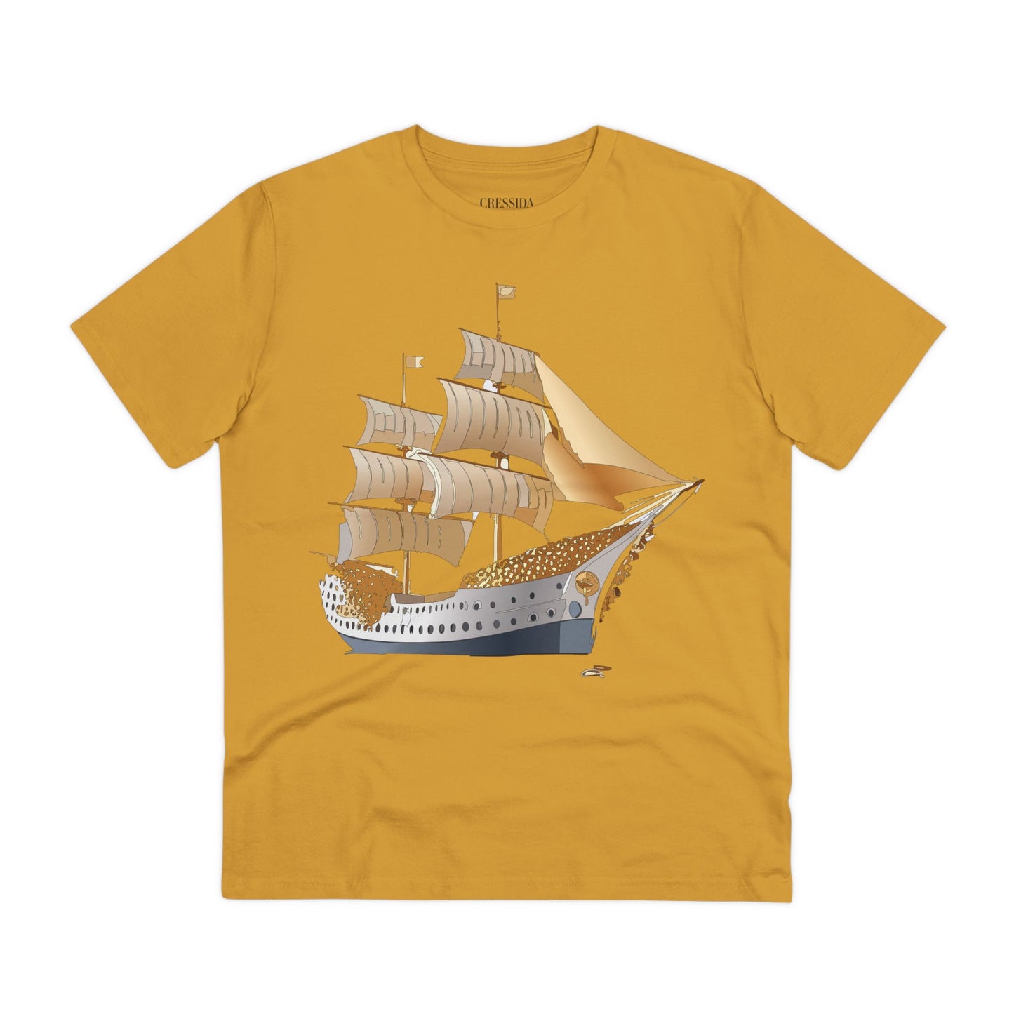 Organic T-shirt with Ship