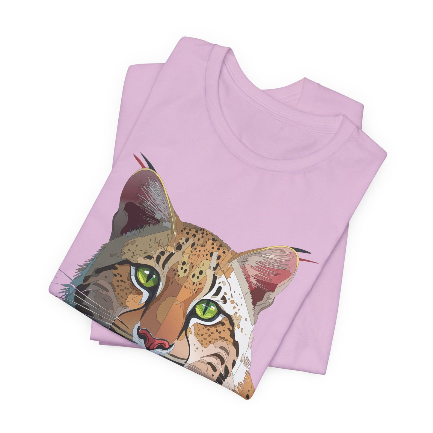 Unisex Animal Shirt, Tee Shirt with Animals, Art Design Tee Shirt, Wild Animals Shirt