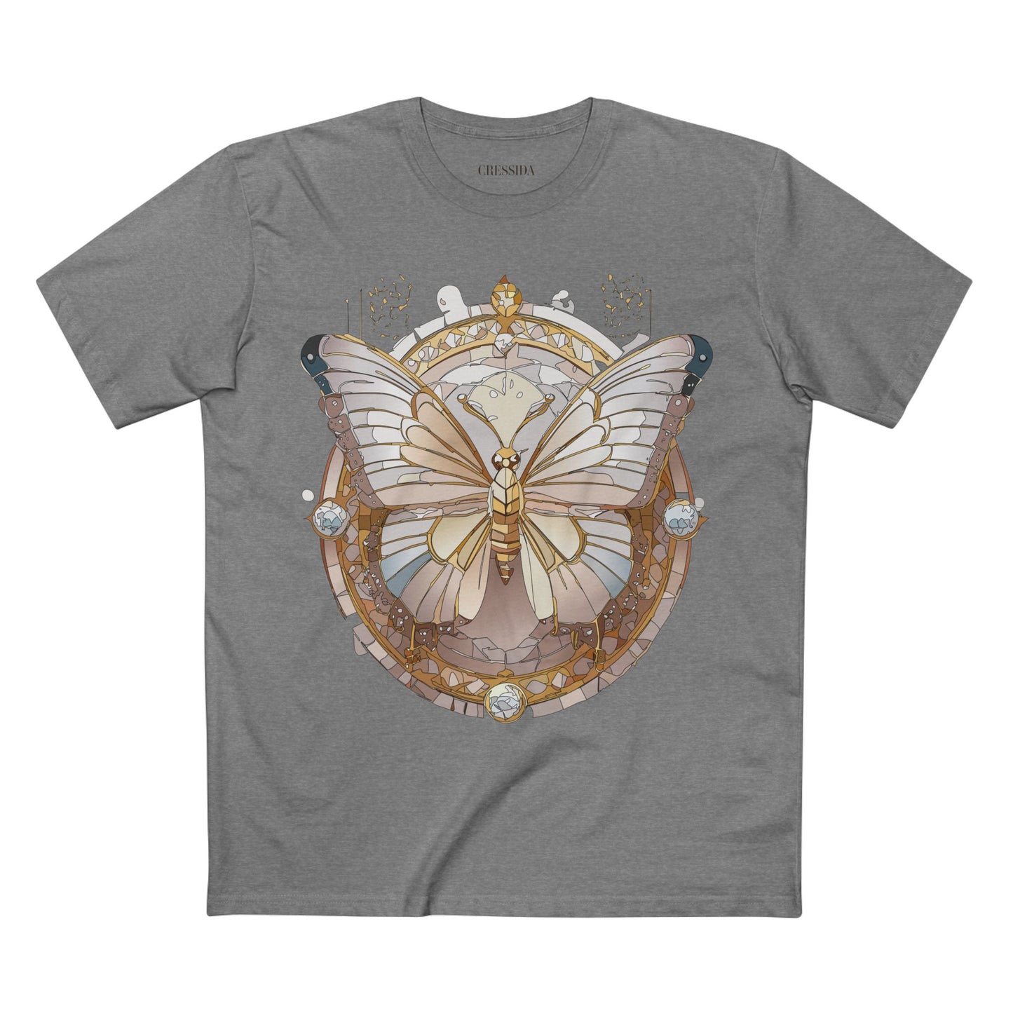 Butterfly shirt, Shirt with Butterfly, Tee Shirt with Antique Butterfly
