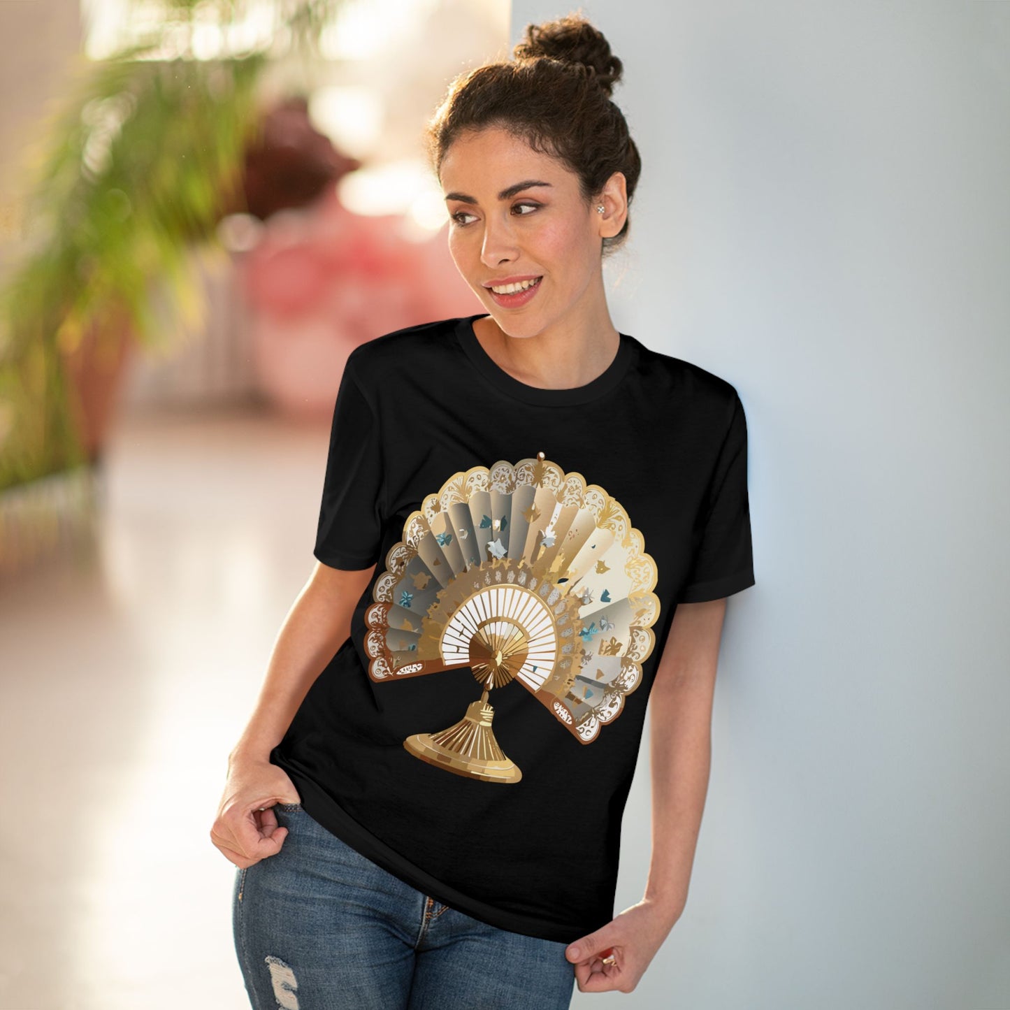 Organic T-shirt with Fan