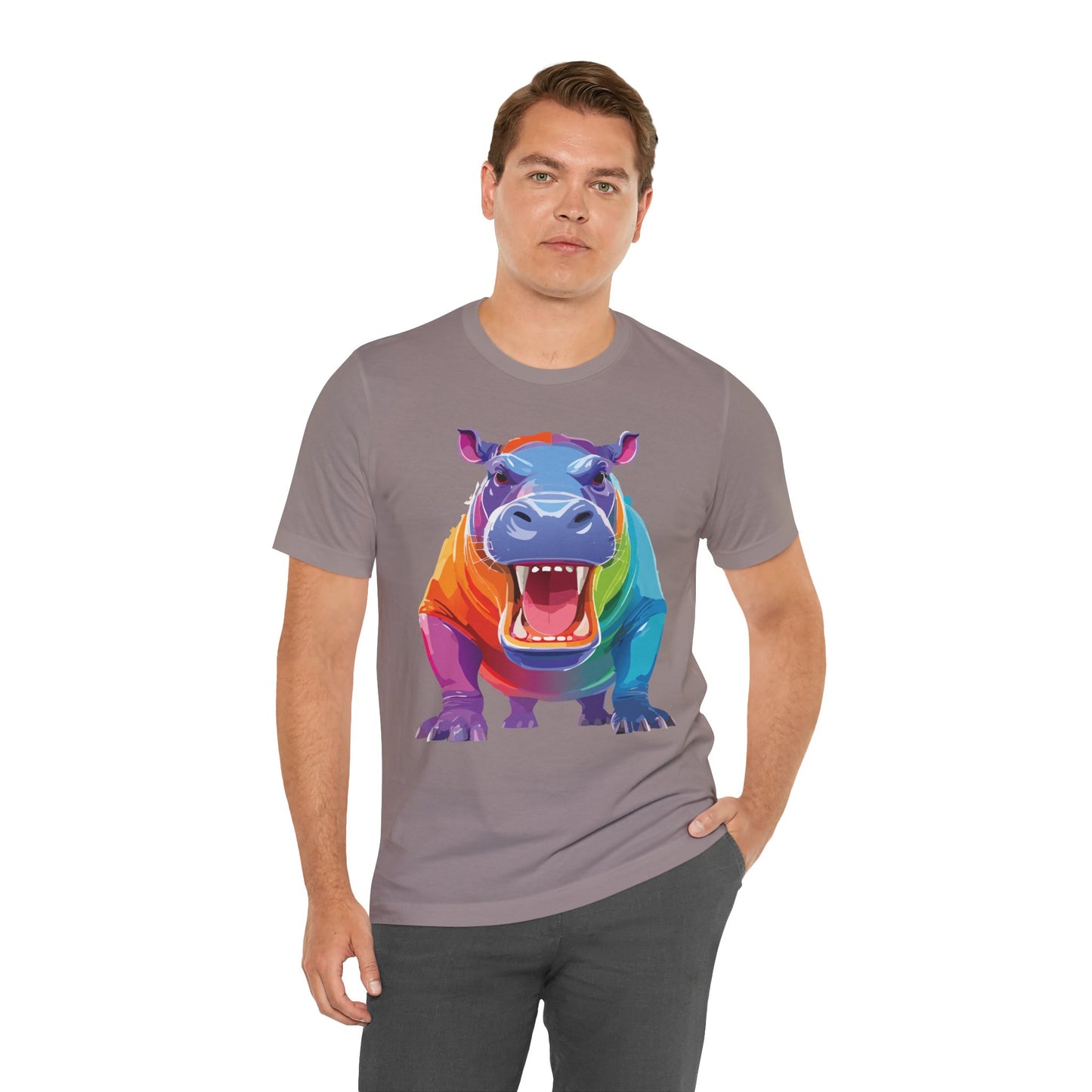 Unisex Animal Shirt, Tee Shirt with Animals, Art Design Tee Shirt, Wild Animals Shirt