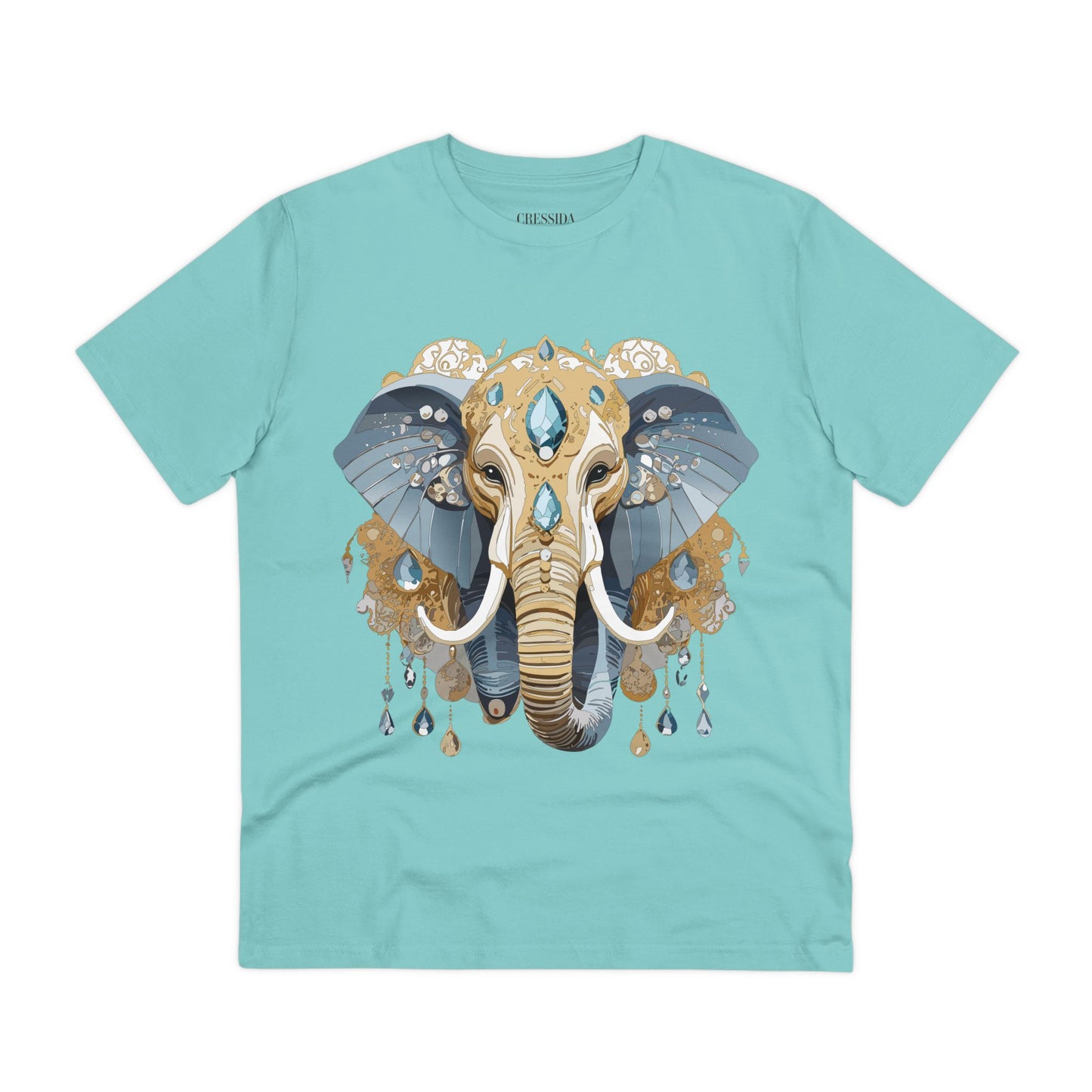 Organic T-shirt with Animals - Elephant