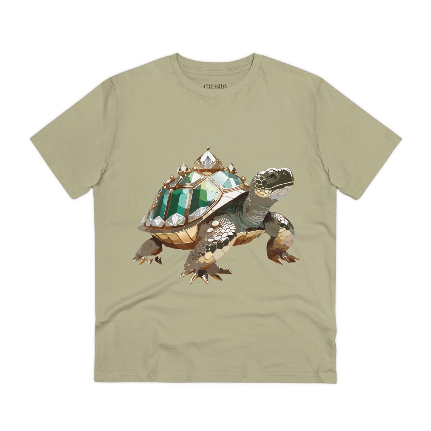 Organic T-shirt with Animals - Turtle