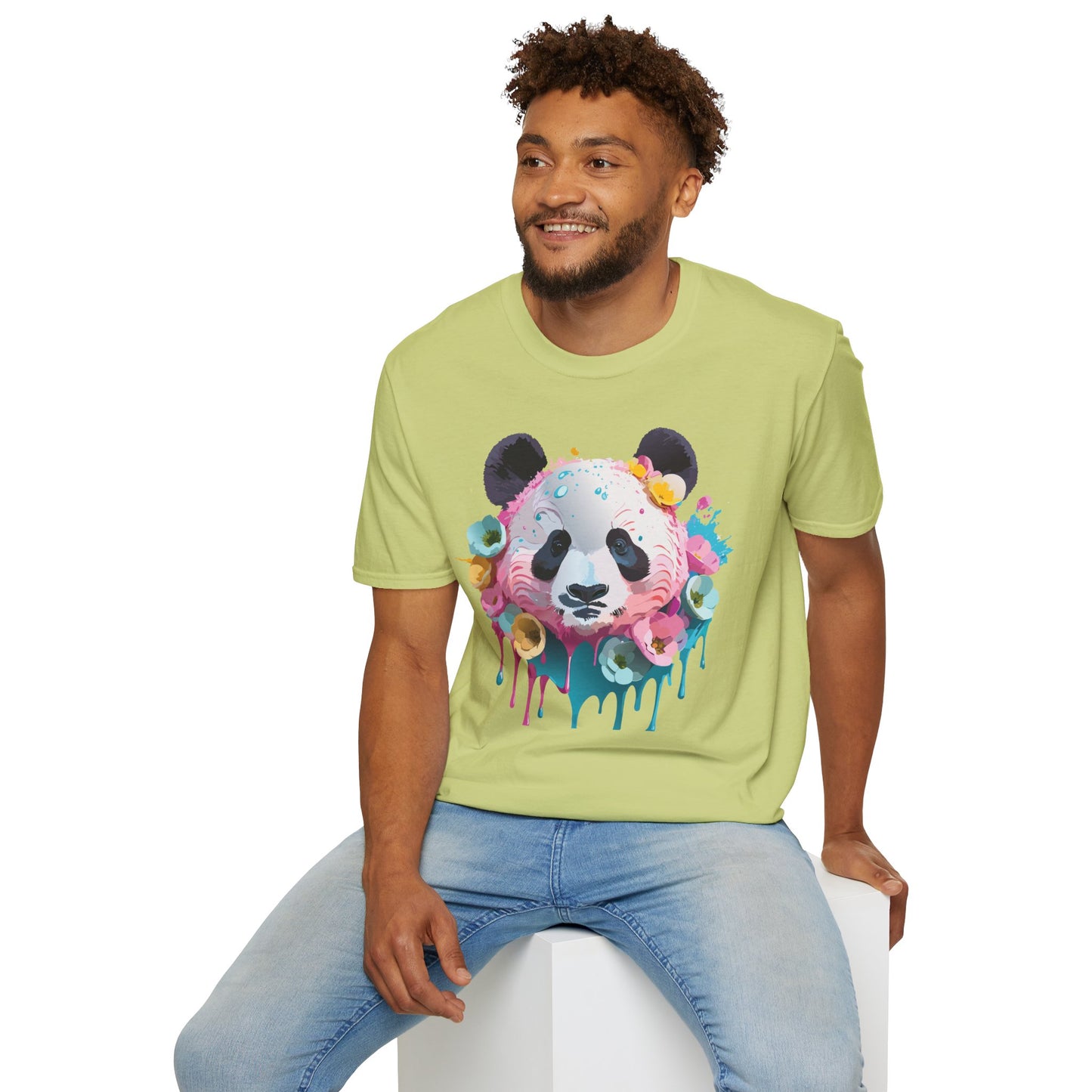 Panda Shirt, T Shirt with Panda, Animal Shirt, Tee Shirt with Animals