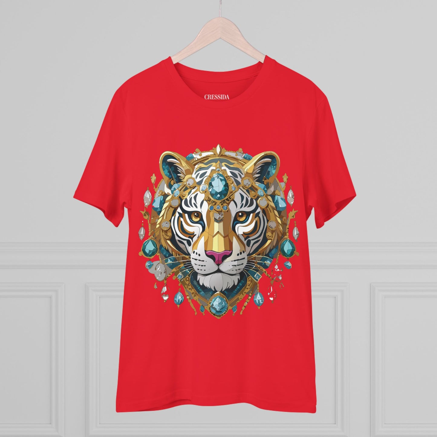 Organic T-shirt with Animals - Tiger