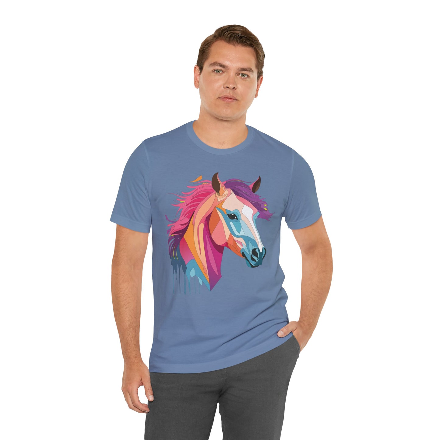 Unisex Animal Shirt, Tee Shirt with Animals, Art Design Tee Shirt, Wild Animals Shirt