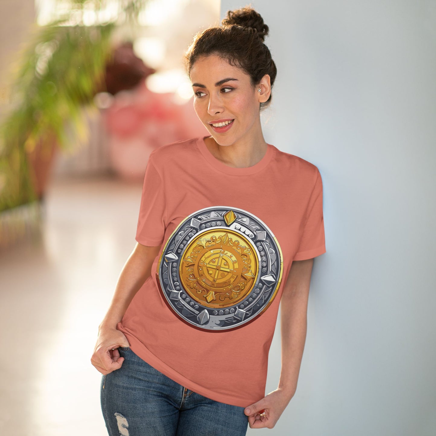 Organic T-shirt with Coin