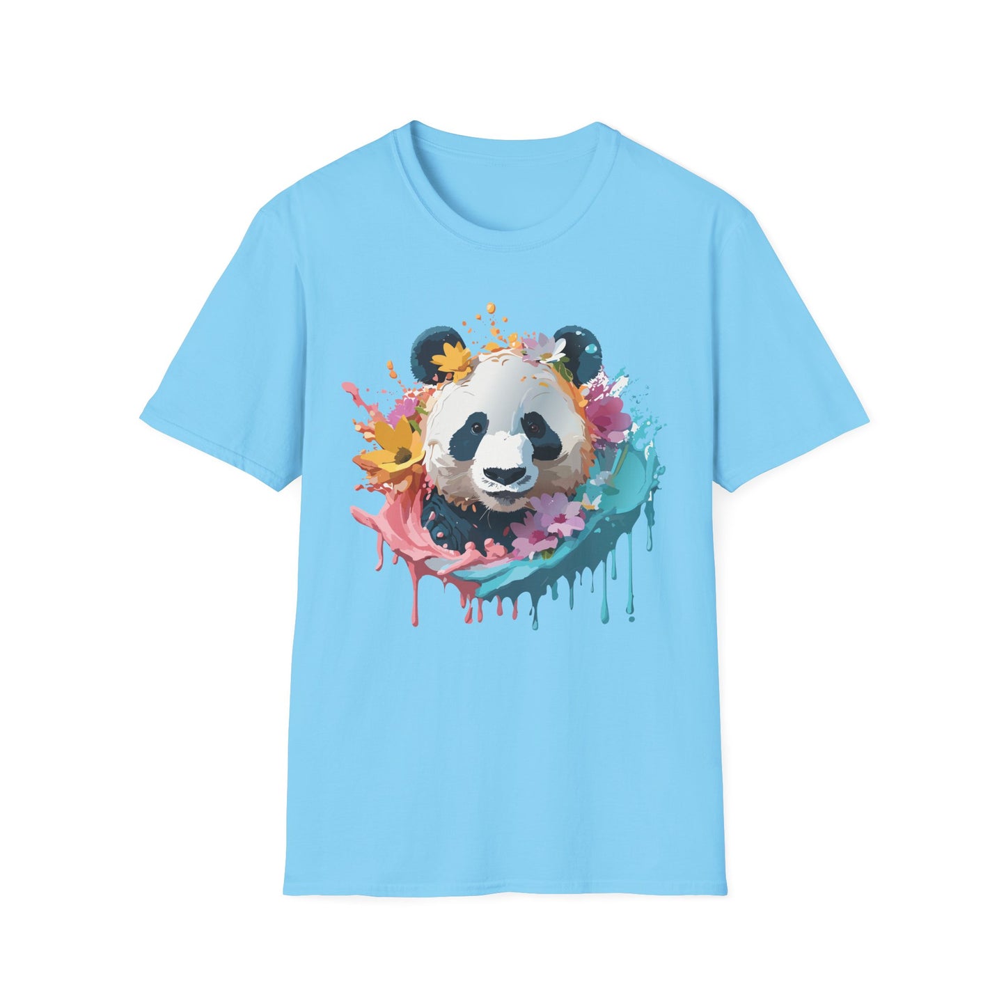 Panda Shirt, T Shirt with Panda, Animal Shirt, Tee Shirt with Animals
