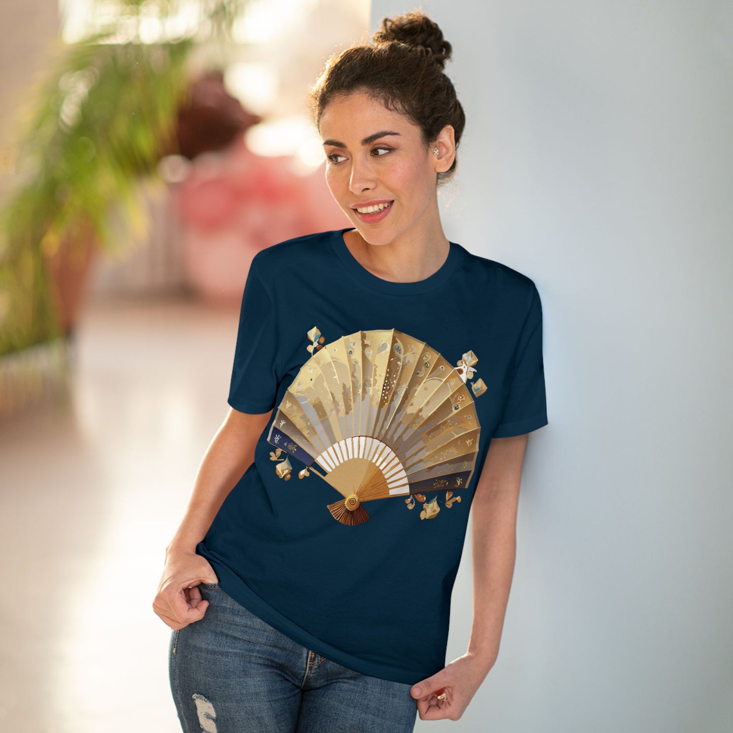 Organic T-shirt with Fan