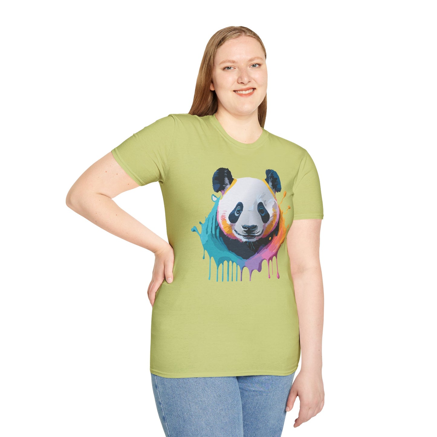 Panda Shirt, T Shirt with Panda, Animal Shirt, Tee Shirt with Animals