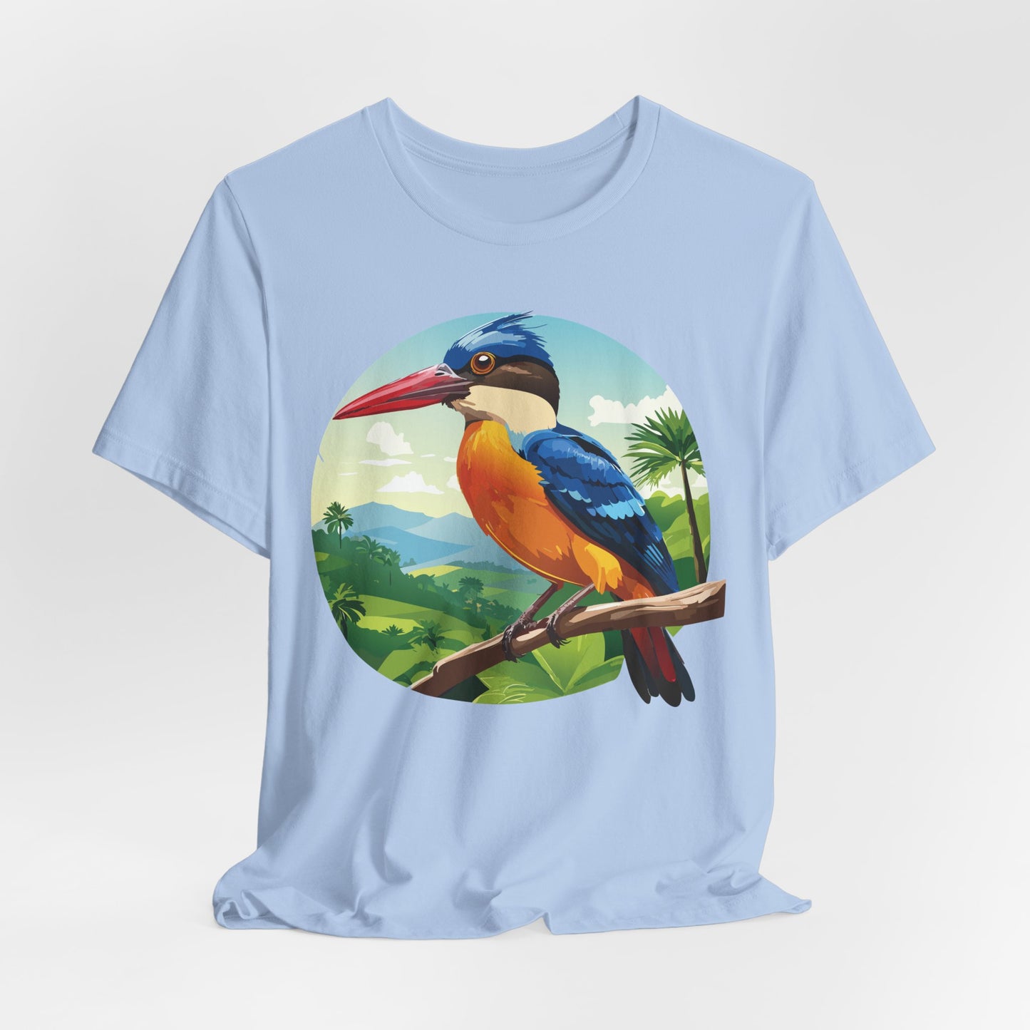 Unisex Animal Shirt, Tee Shirt with Animals, Art Design Tee Shirt, Wild Animals Shirt