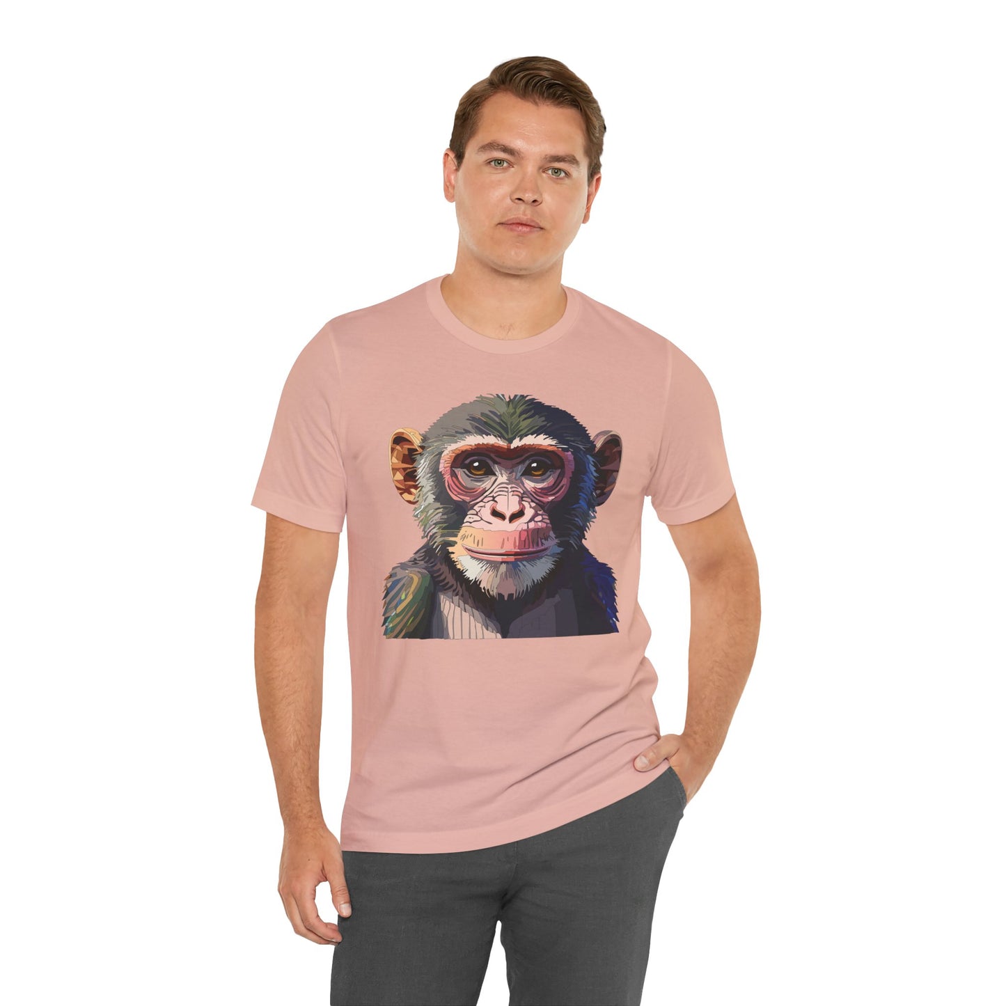 Unisex Animal Shirt, Tee Shirt with Animals, Art Design Tee Shirt, Wild Animals Shirt