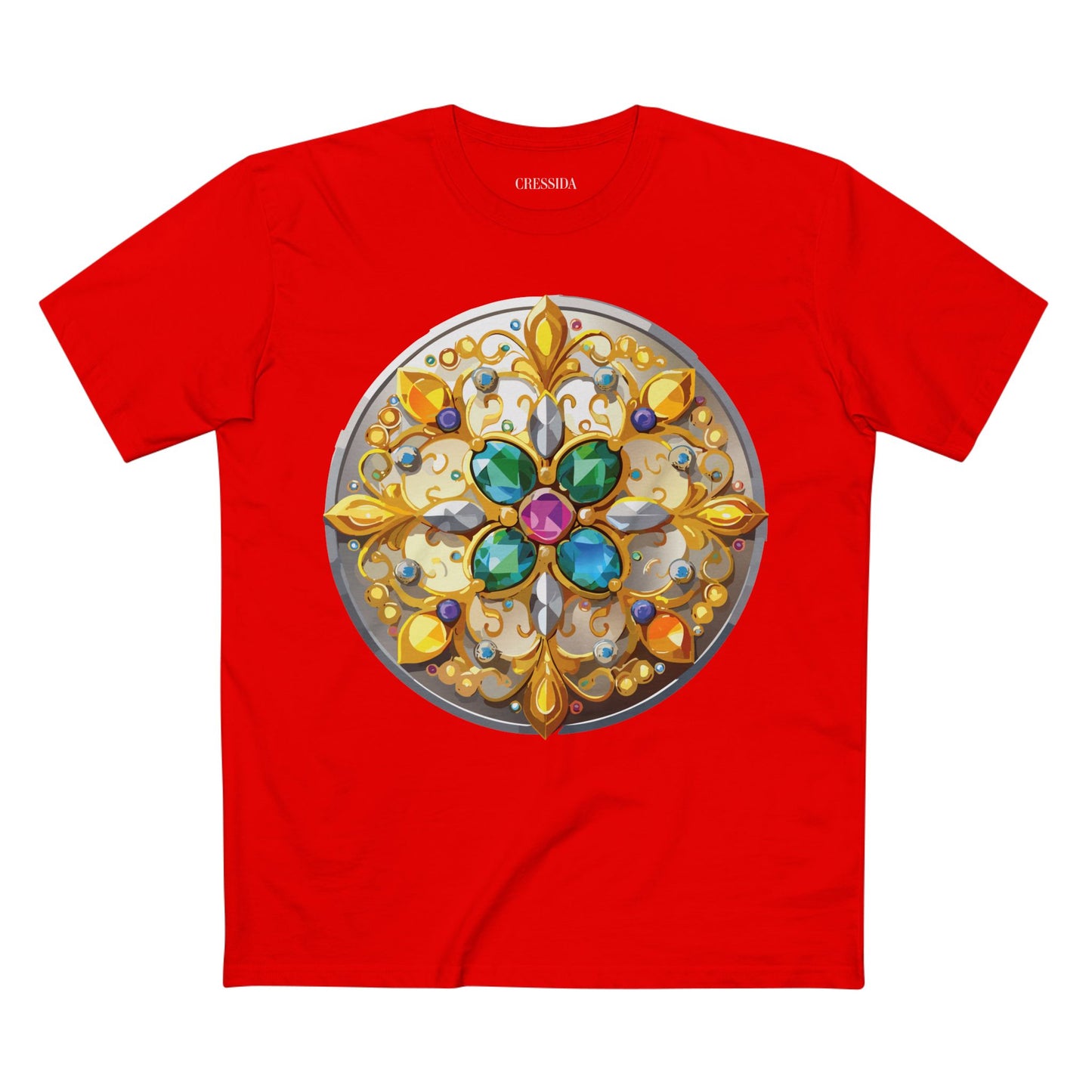 Medallion Shirt, Shirt with Medallion, Tee Shirt with Medal
