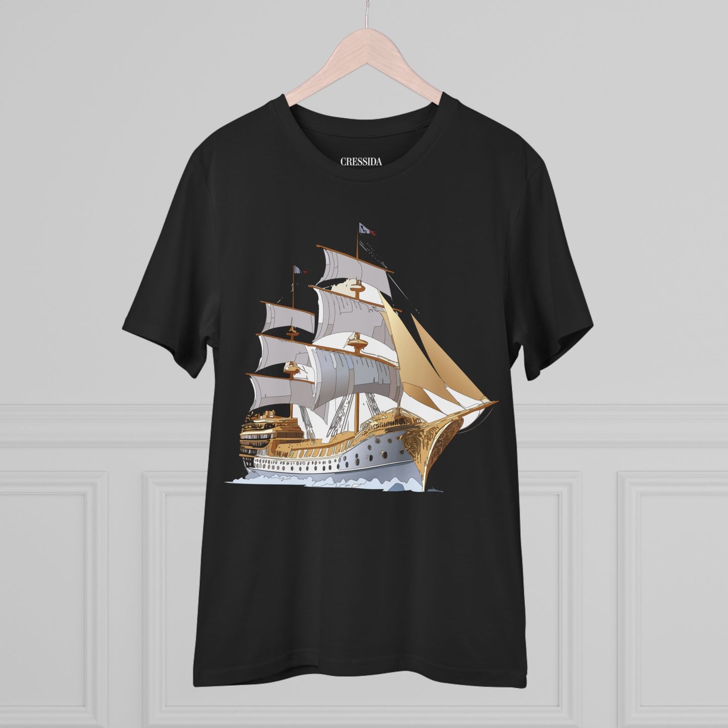 Organic T-shirt with Ship