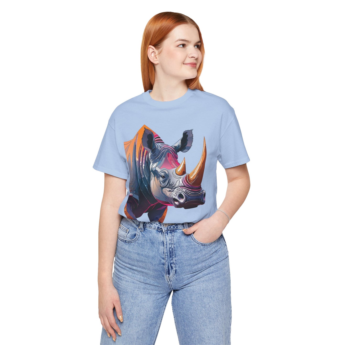 Unisex Animal Shirt, Tee Shirt with Animals, Art Design Tee Shirt, Wild Animals Shirt