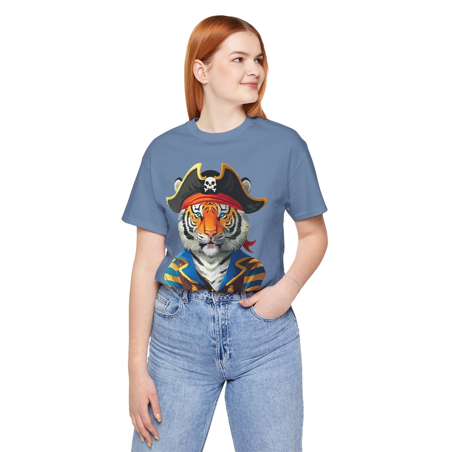 Unisex Animal Shirt, Tee Shirt with Animals, Art Design Tee Shirt, Wild Animals Shirt