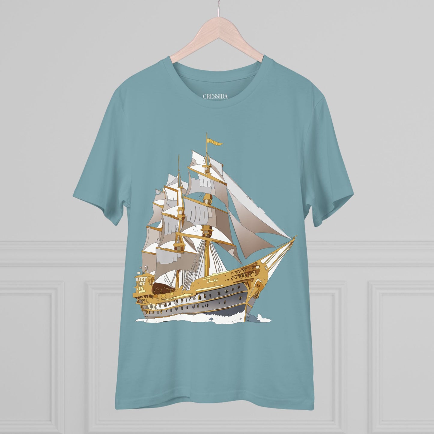 Organic T-shirt with Ship