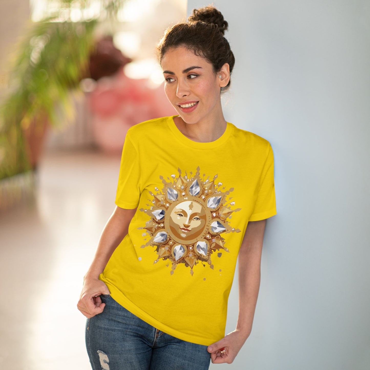 Organic T-shirt with Sun