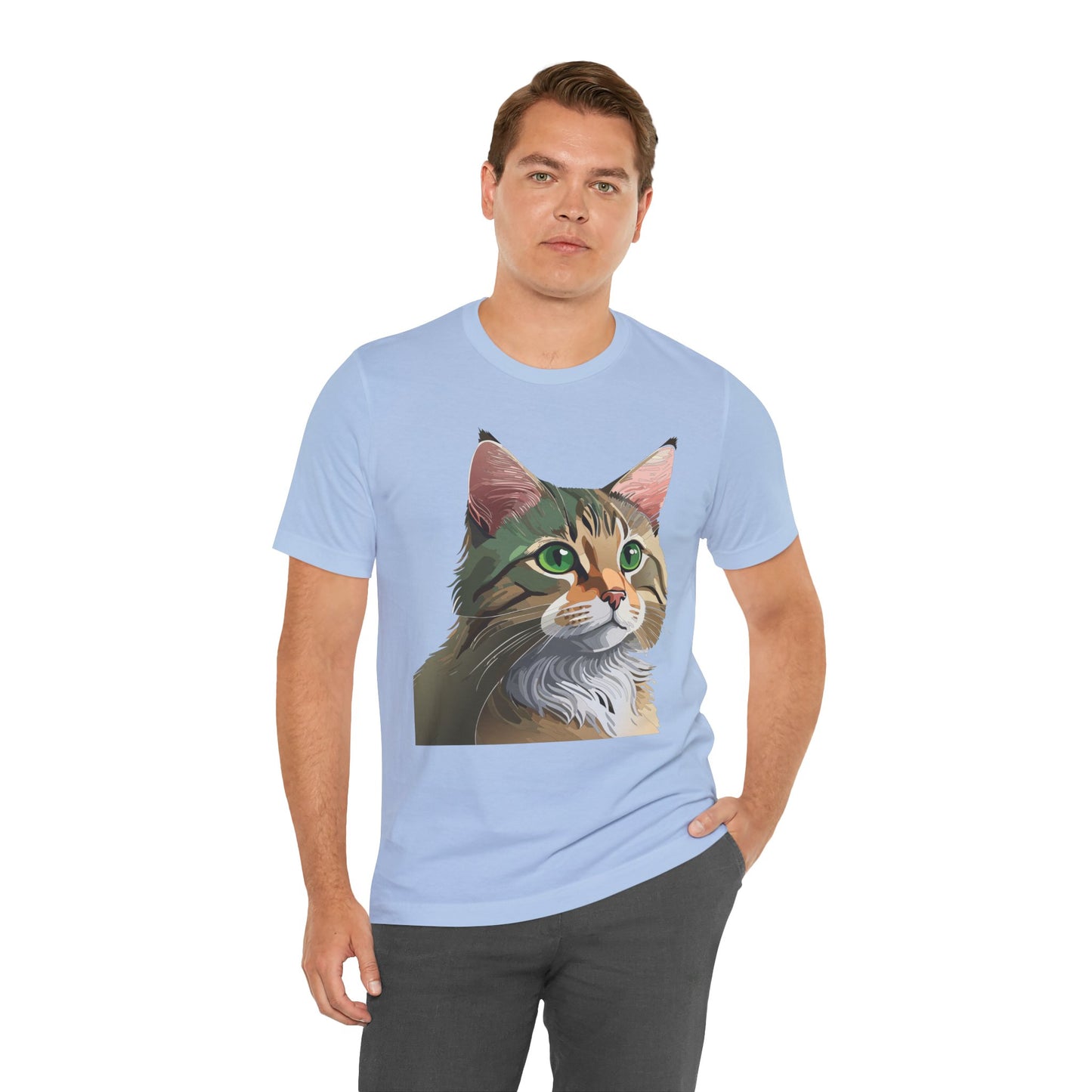Unisex Animal Shirt, Tee Shirt with Animals, Art Design Tee Shirt, Wild Animals Shirt