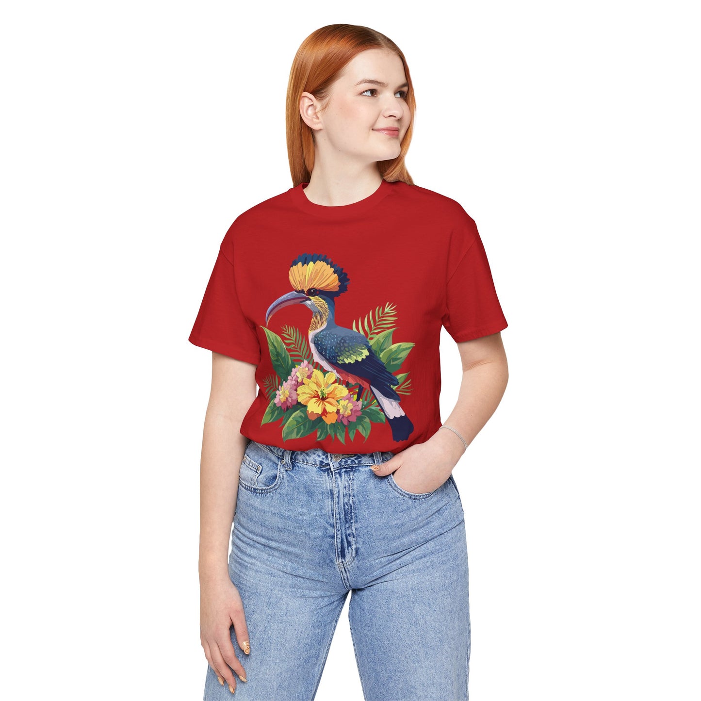 Unisex Animal Shirt, Tee Shirt with Animals, Art Design Tee Shirt, Wild Animals Shirt