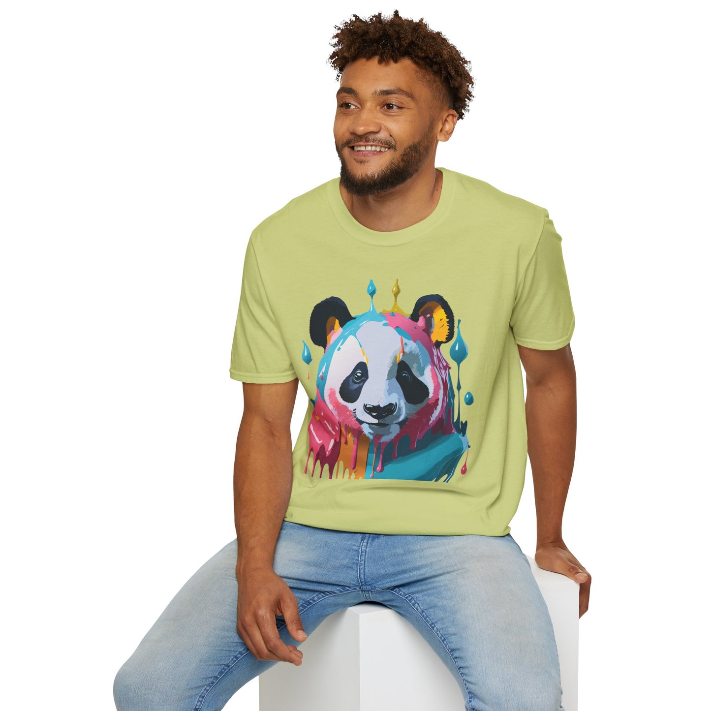 Panda Shirt, T Shirt with Panda, Animal Shirt, Tee Shirt with Animals