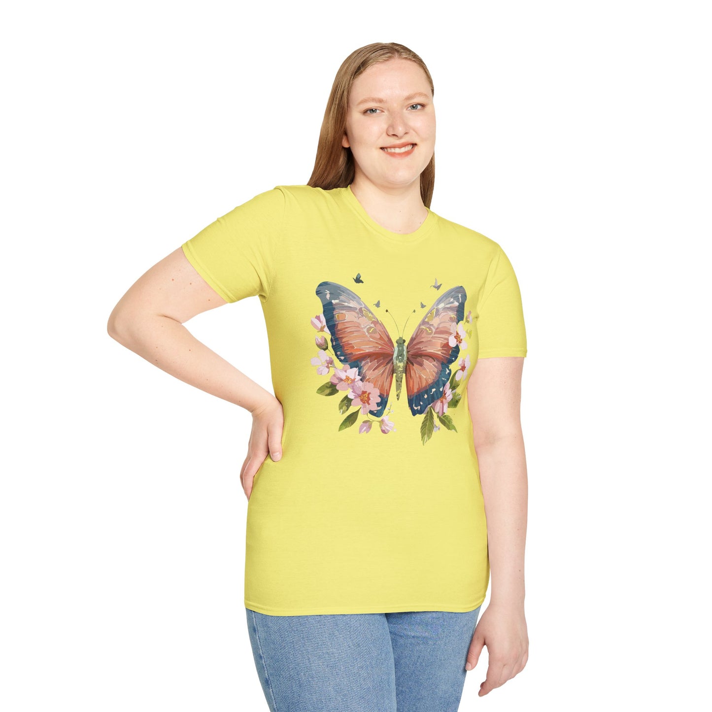 Butterfly Shirt, T Shirt with Butterfly, Monarch Shirt