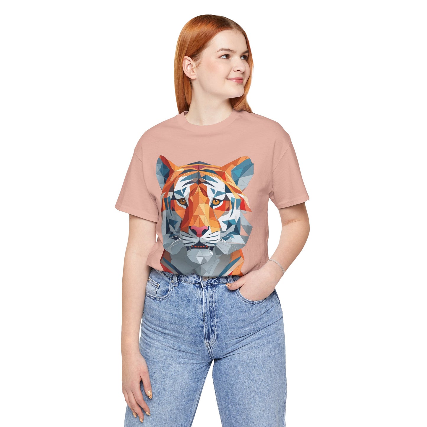 Unisex Animal Shirt, Tee Shirt with Animals, Art Design Tee Shirt, Wild Animals Shirt