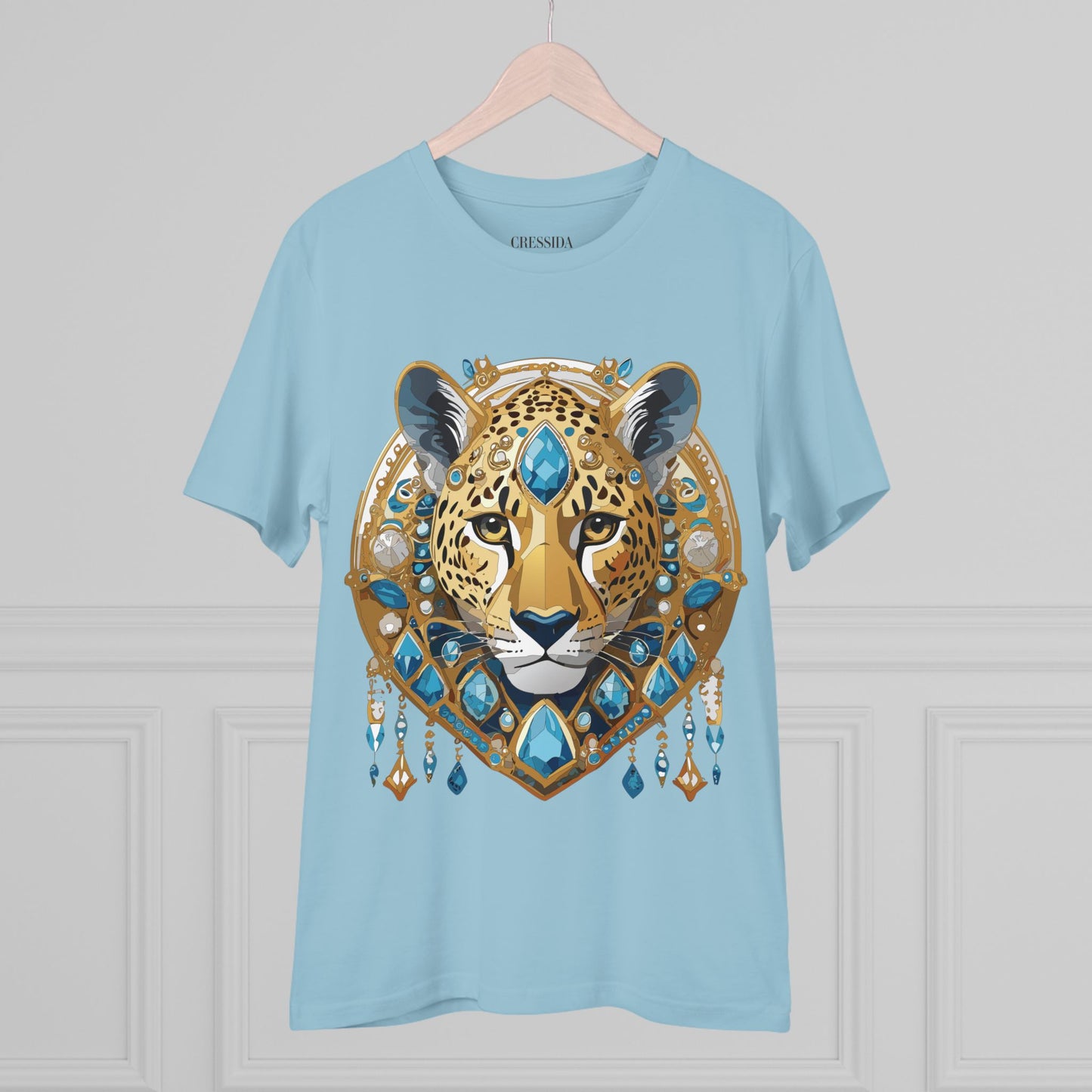 Organic T-shirt with Animals - Cheetah