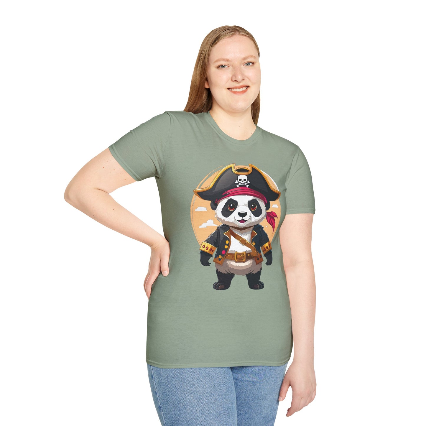 Panda Shirt, T Shirt with Panda, Animal Shirt, Tee Shirt with Animals