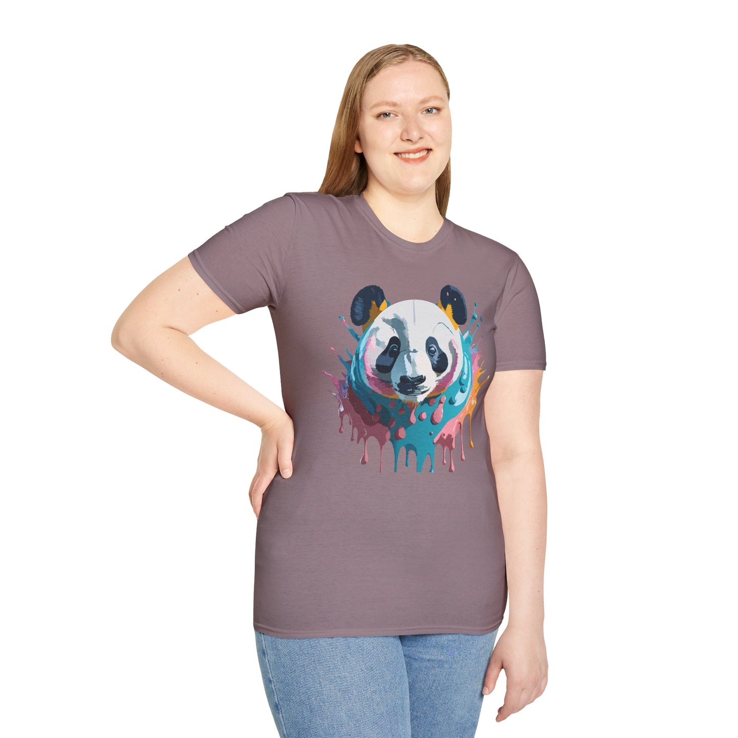 Panda Shirt, T Shirt with Panda, Animal Shirt, Tee Shirt with Animals