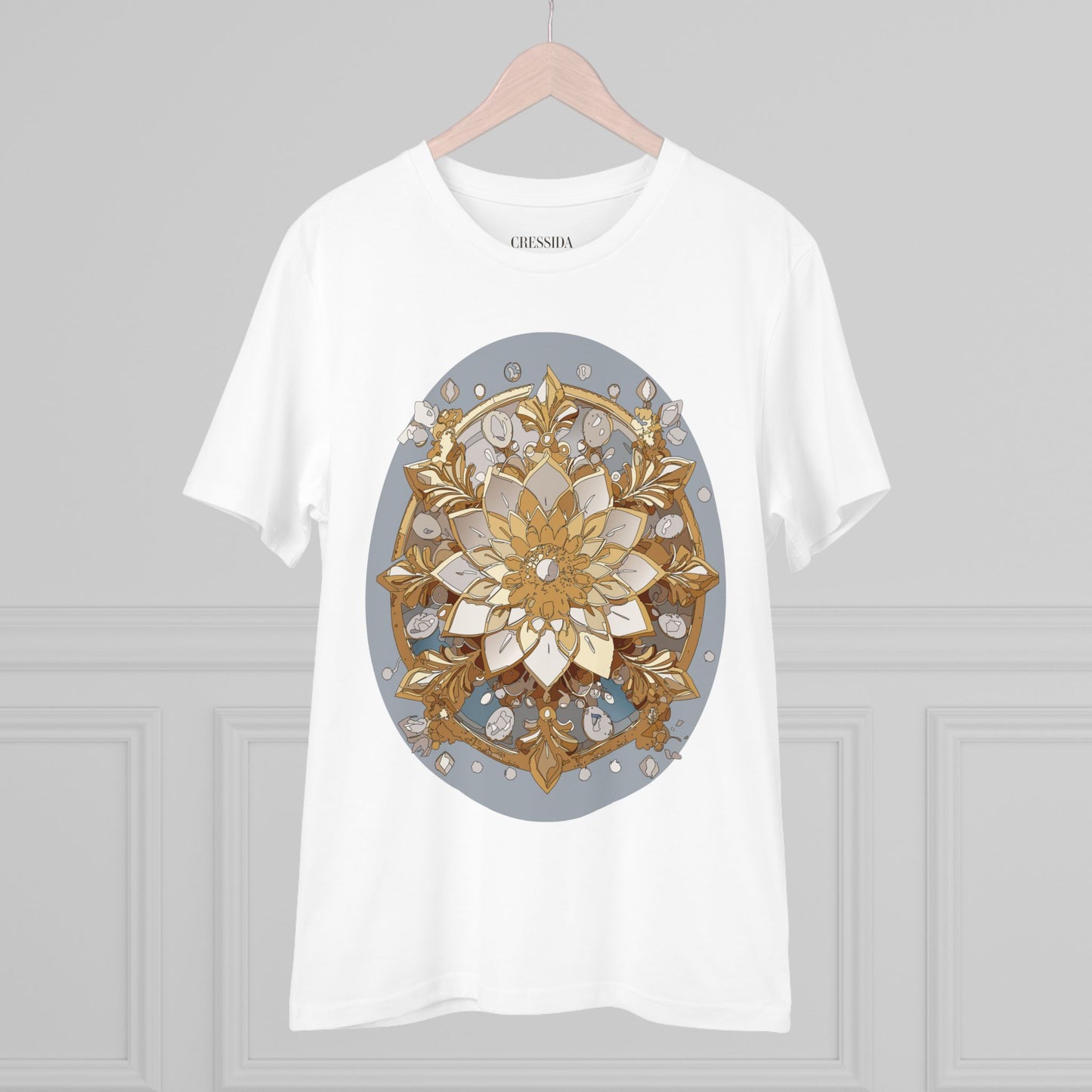 Organic T-shirt with Flower