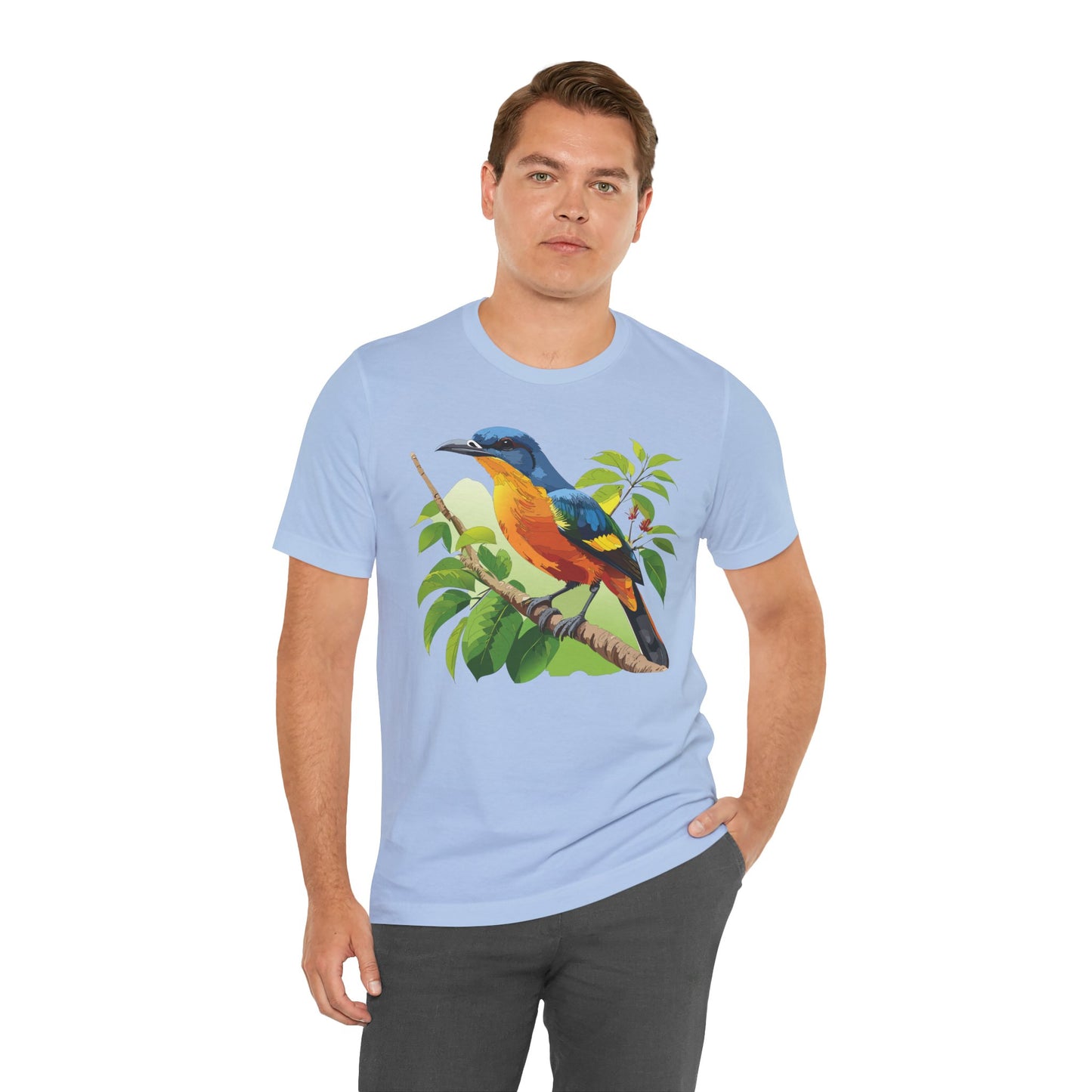 Unisex Animal Shirt, Tee Shirt with Animals, Art Design Tee Shirt, Wild Animals Shirt