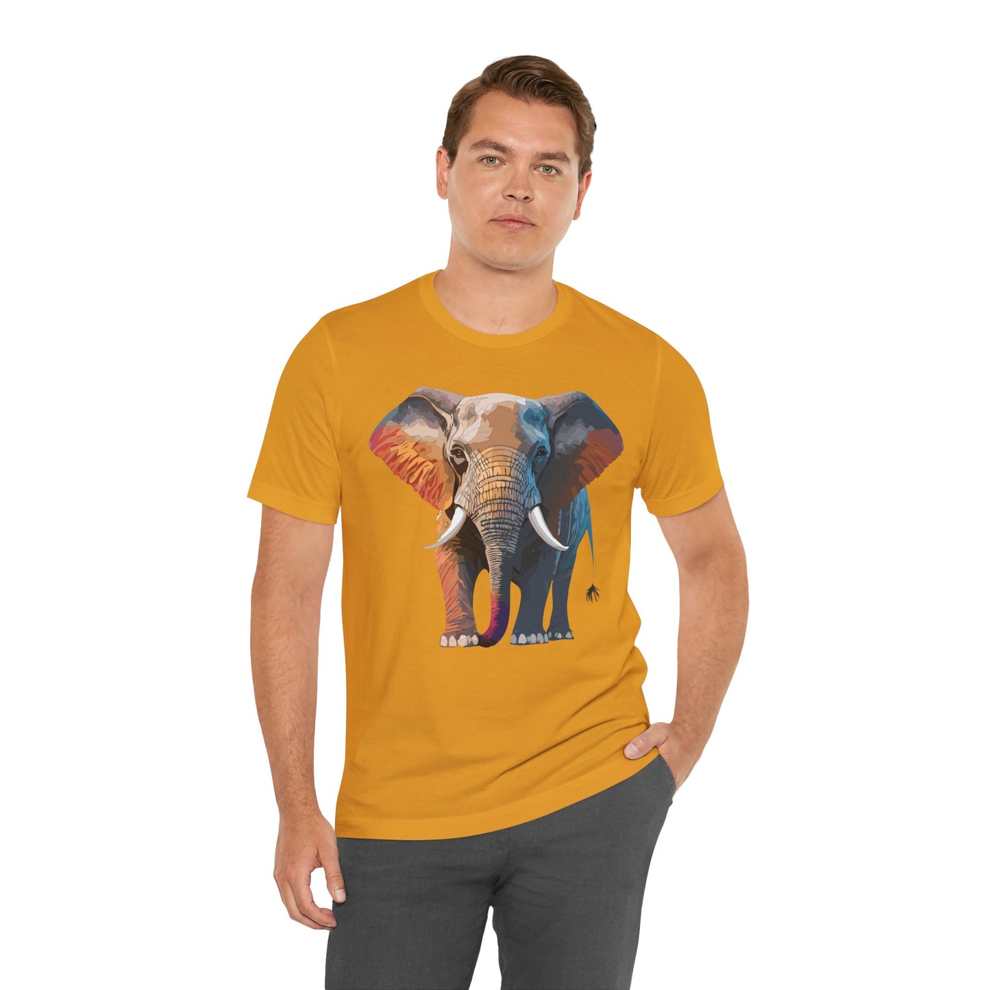 Unisex Animal Shirt, Tee Shirt with Animals, Art Design Tee Shirt, Wild Animals Shirt