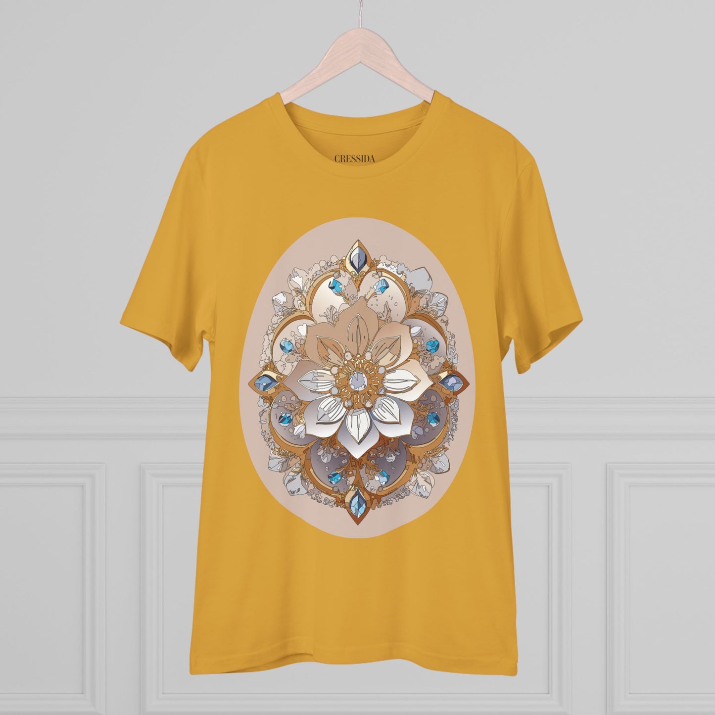 Organic T-shirt with Flower