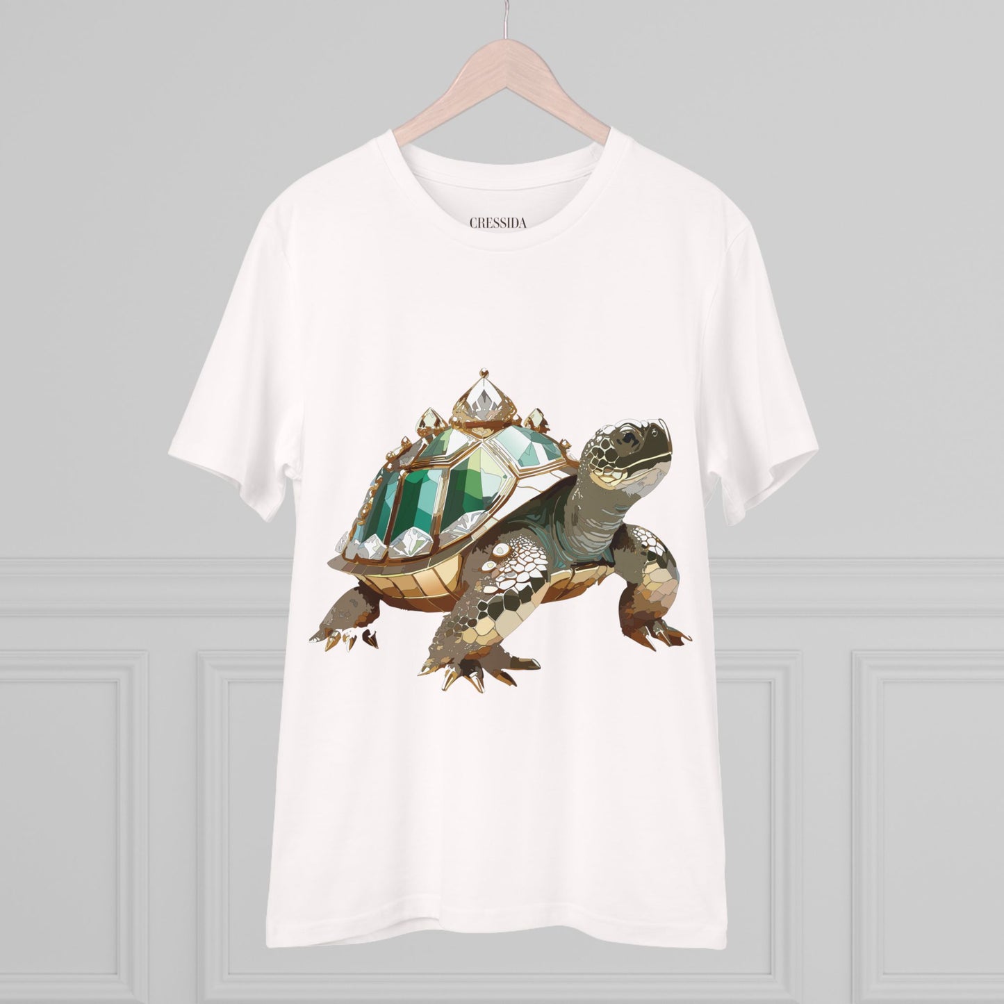 Organic T-shirt with Animals - Turtle