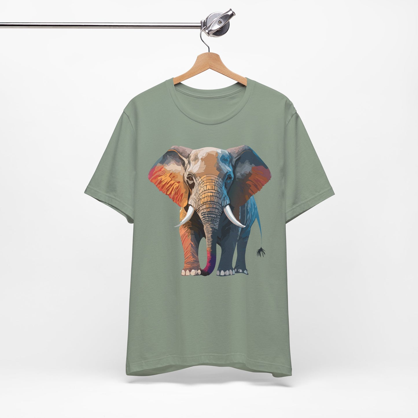 Unisex Animal Shirt, Tee Shirt with Animals, Art Design Tee Shirt, Wild Animals Shirt
