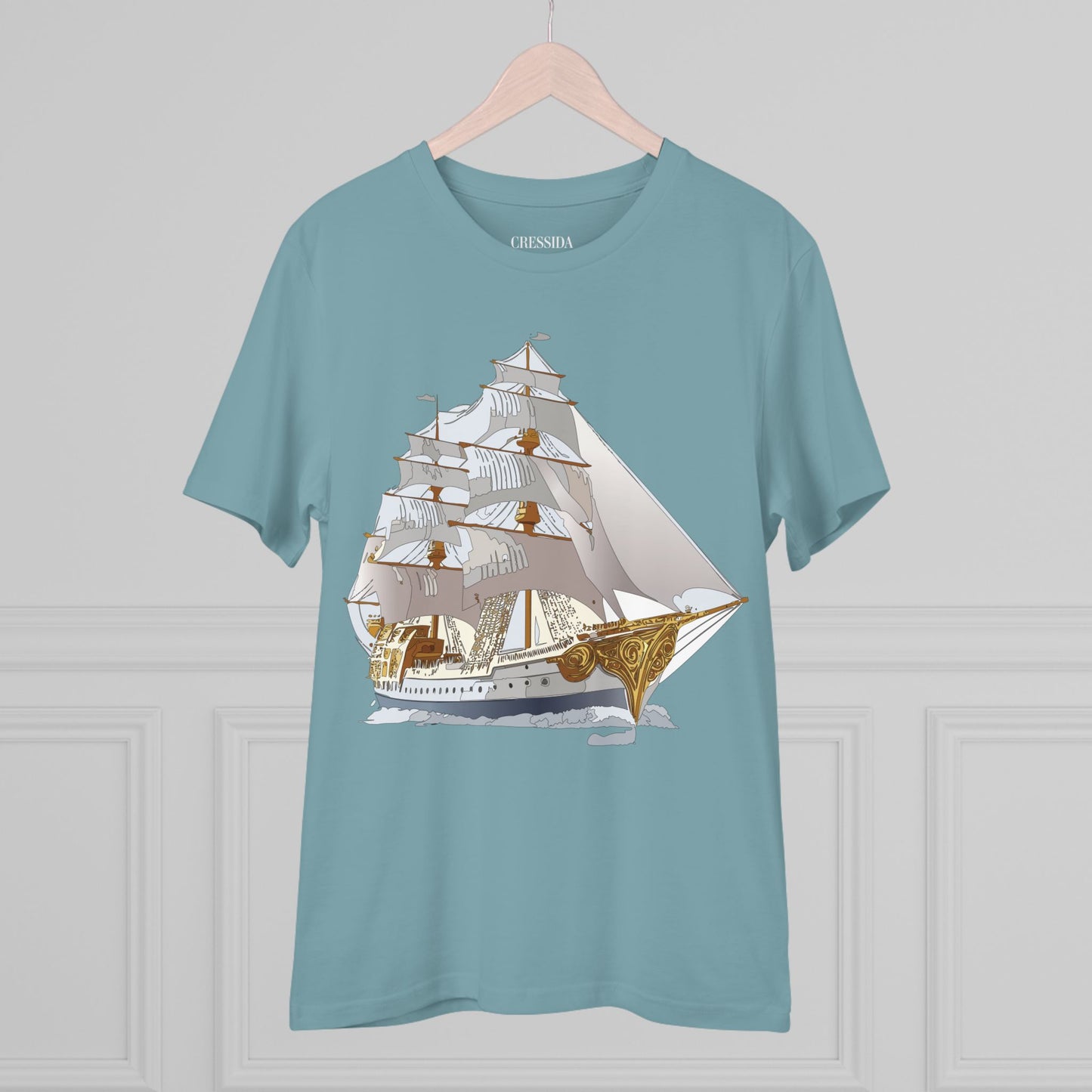 Organic T-shirt with Ship