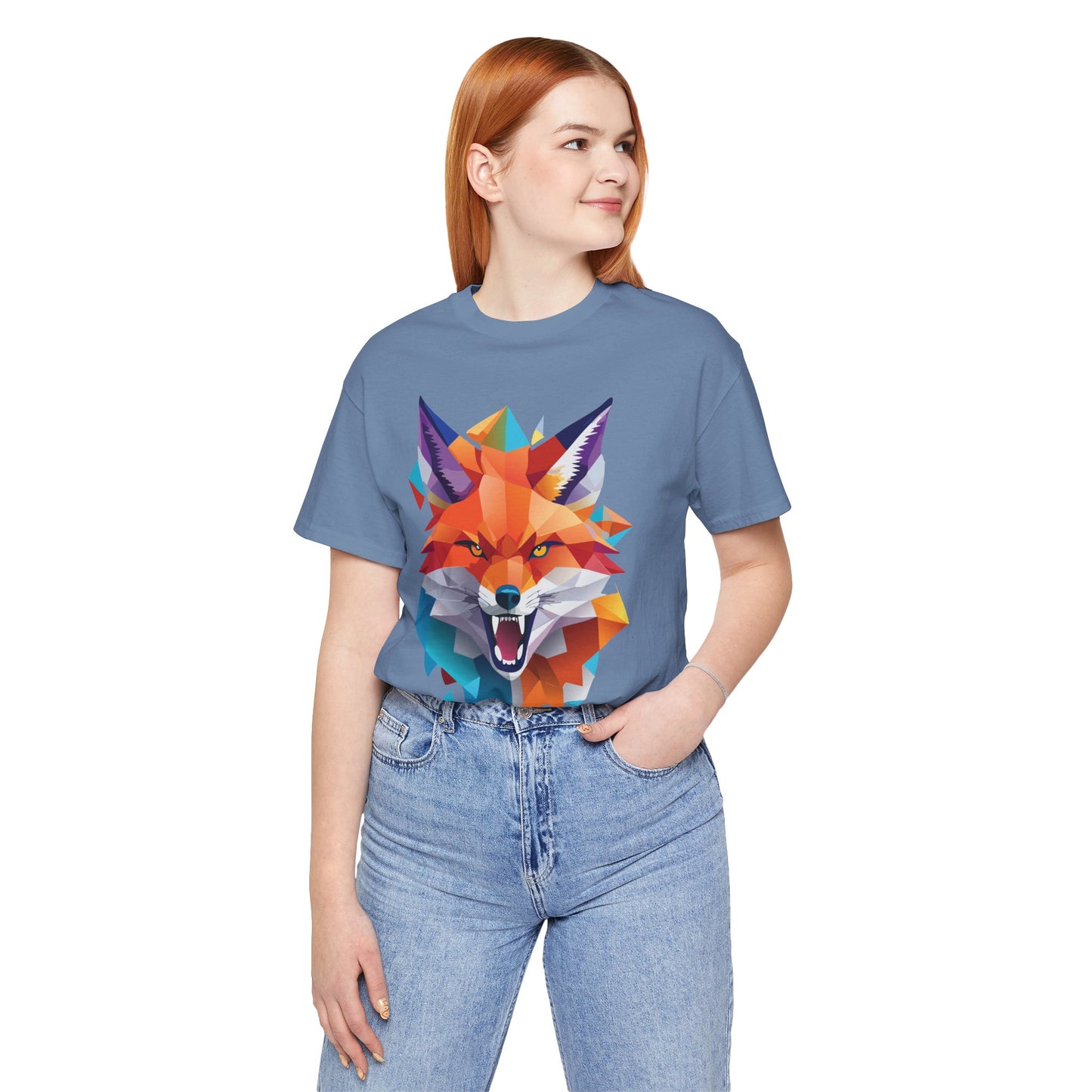 Unisex Animal Shirt, Tee Shirt with Animals, Art Design Tee Shirt, Wild Animals Shirt