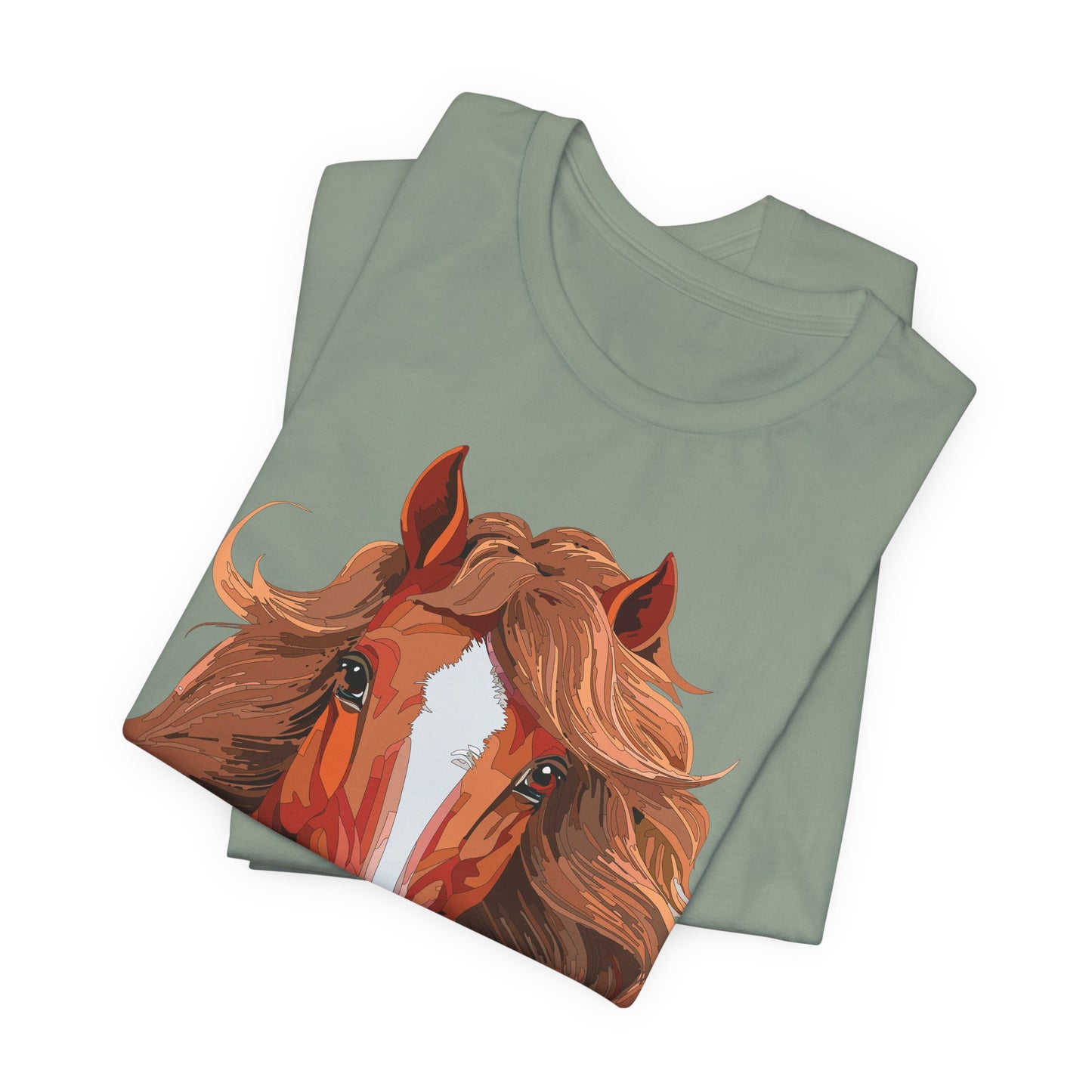 Unisex Animal Shirt, Tee Shirt with Animals, Art Design Tee Shirt, Wild Animals Shirt
