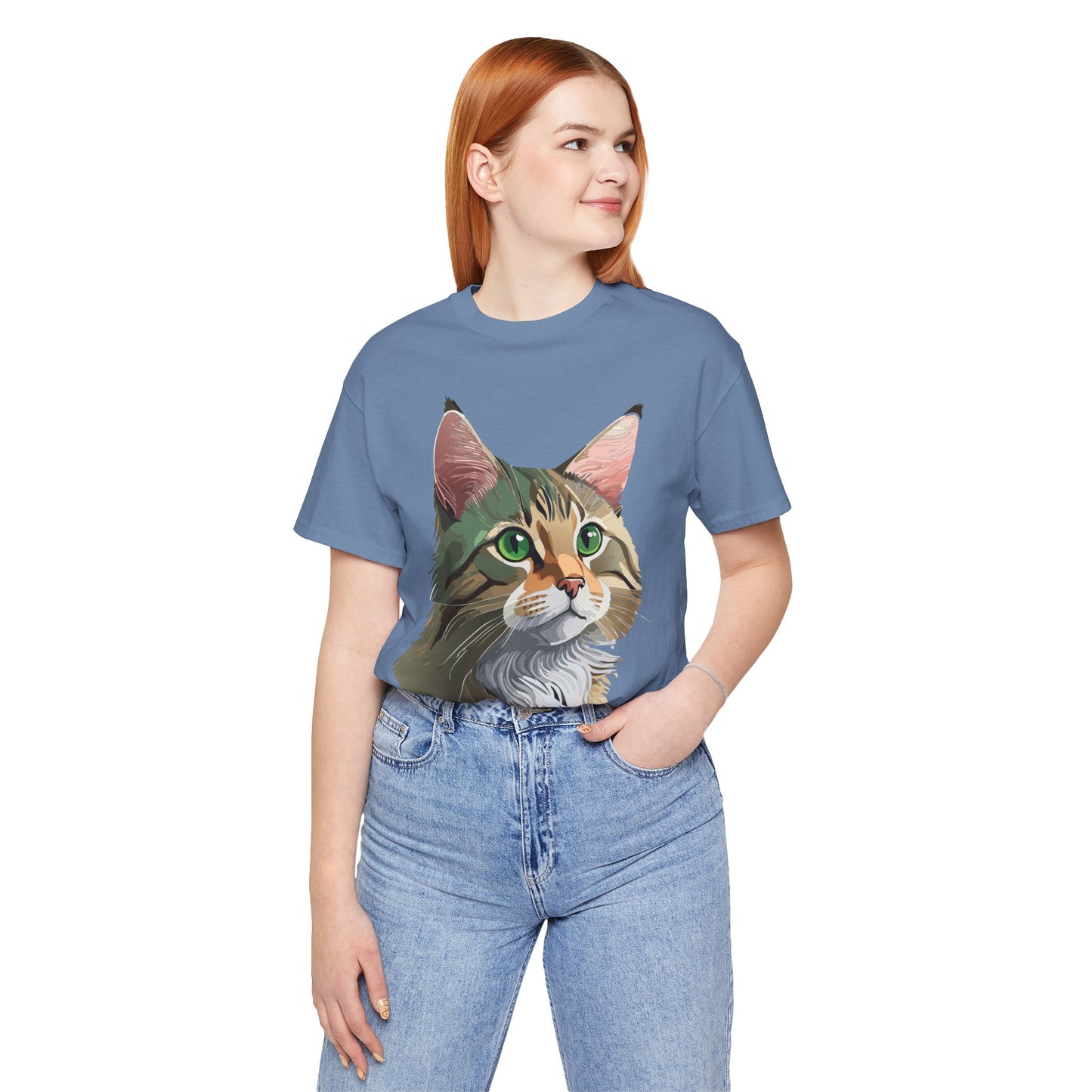Unisex Animal Shirt, Tee Shirt with Animals, Art Design Tee Shirt, Wild Animals Shirt