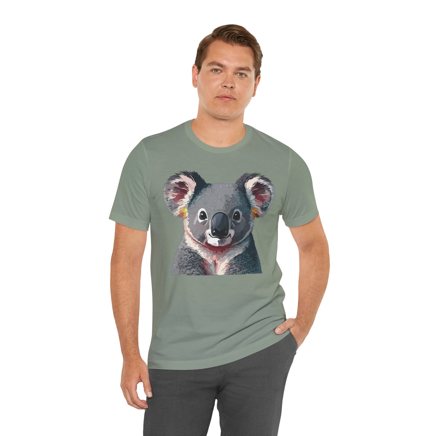 Unisex Animal Shirt, Tee Shirt with Animals, Art Design Tee Shirt, Wild Animals Shirt
