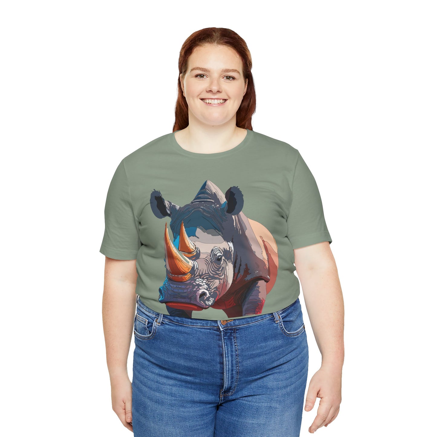 Unisex Animal Shirt, Tee Shirt with Animals, Art Design Tee Shirt, Wild Animals Shirt