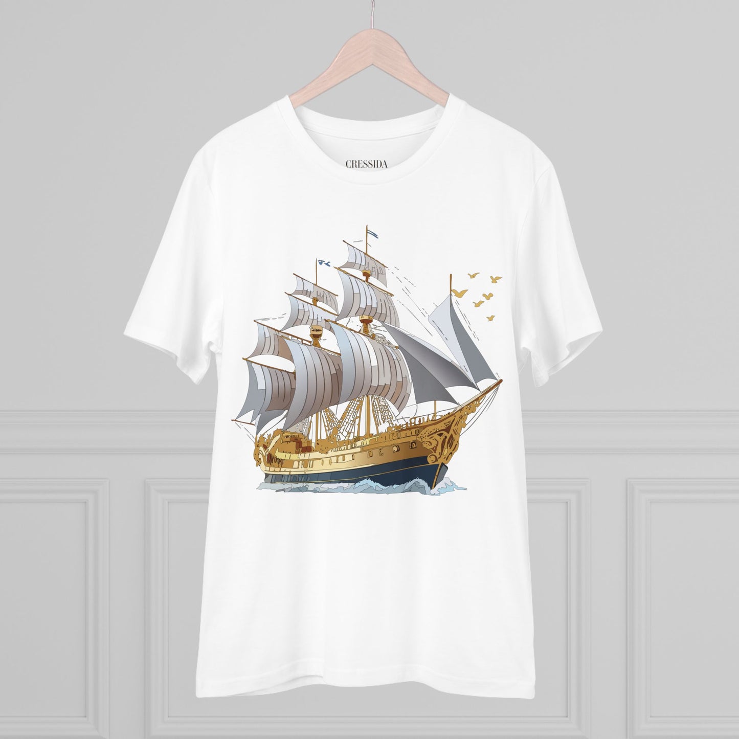 Organic T-shirt with Ship