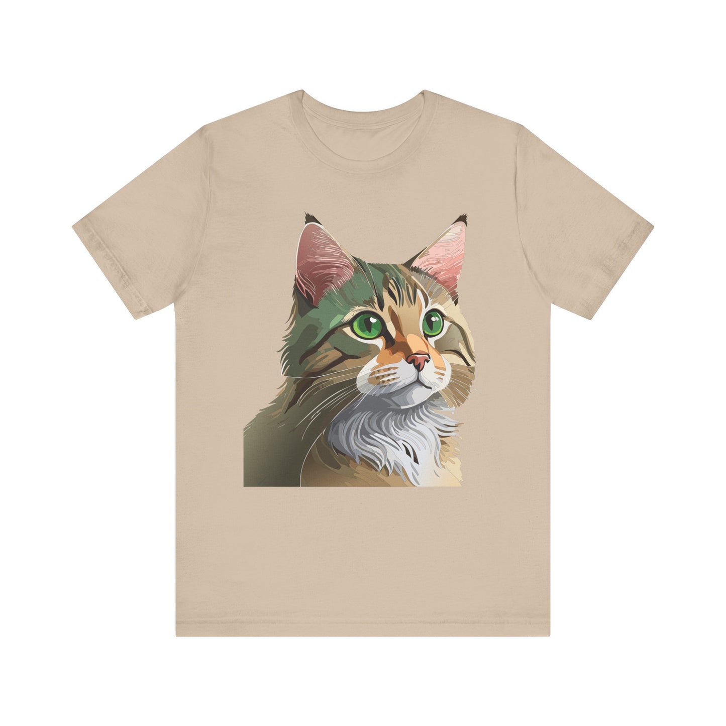 Unisex Animal Shirt, Tee Shirt with Animals, Art Design Tee Shirt, Wild Animals Shirt