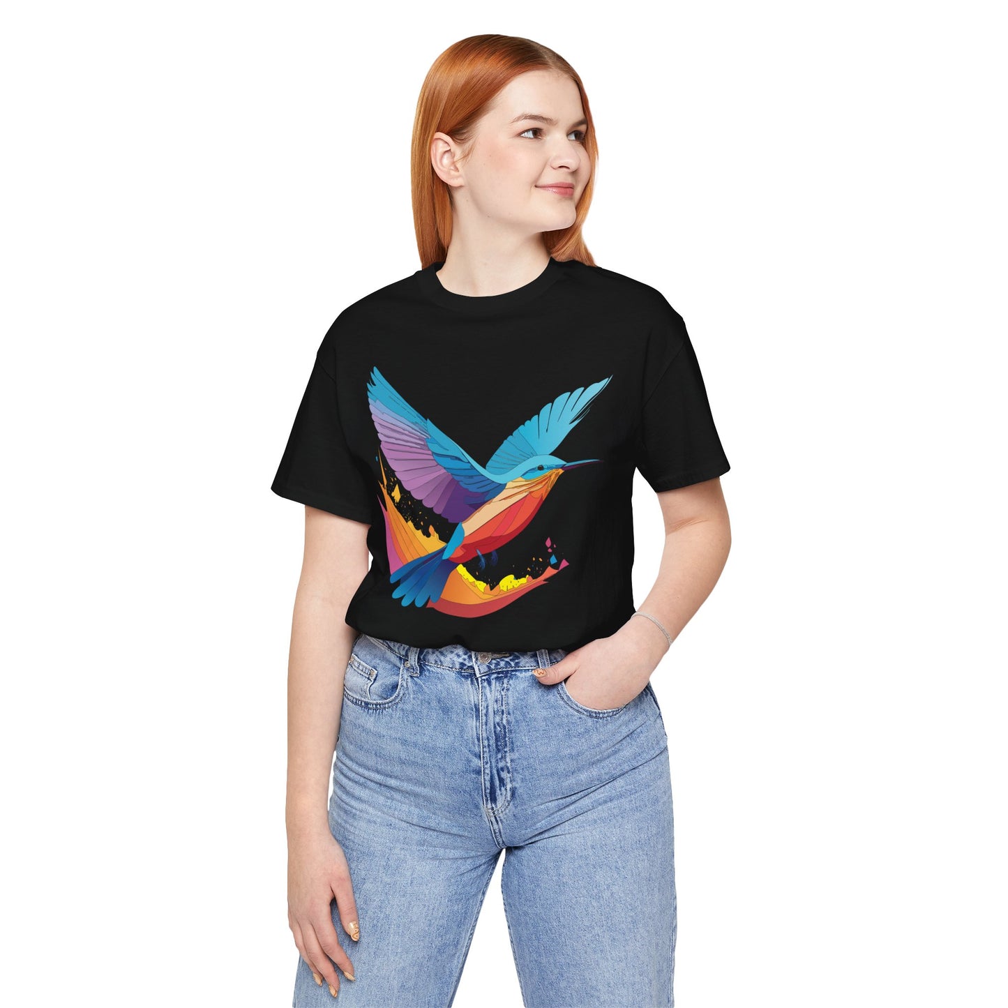 Unisex Animal Shirt, Tee Shirt with Animals, Art Design Tee Shirt, Wild Animals Shirt