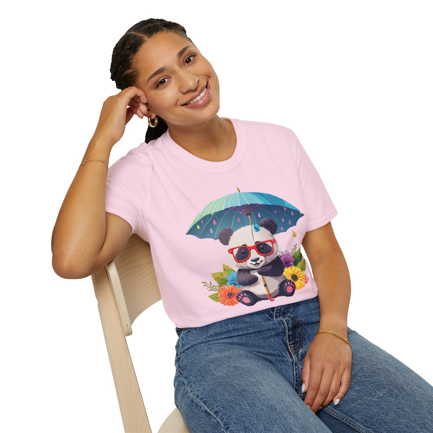 Panda Shirt, T Shirt with Panda, Animal Shirt, Tee Shirt with Animals